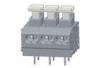 300V 2 - 48 Pole PCB Mount Terminal Block SP235 with Spring Cage, Press Button