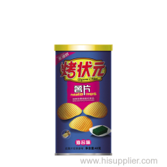 Famous logo potato chips,nori taest potato chips,puffed food