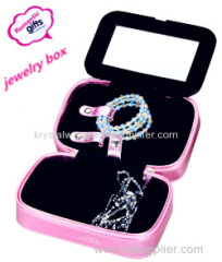 environmental fashion cardboard custom lip jewelry box with mirror