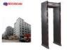 High Sensitivity Door Frame Metal Detector 6 Pinpoint Zones for Airport