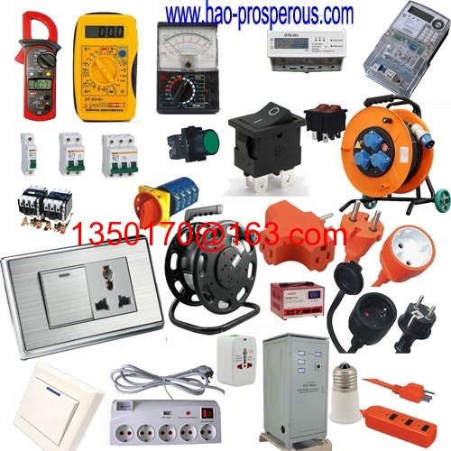 ammeter switch panel socket extenstion cord electric wire cable power supply circuit breaker