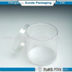 Small candy transparent plastic packaging can
