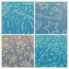 New!! - embossed design imprint silicone cake fondant mat