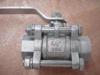 Sanitary Manual 3PC Stainless Steel Floating Ball Valve for Water, Oil and Gas