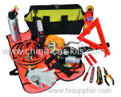 Roadside Emergency warning triangle safety kit