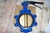 Minimized Operating Torque BS4504 PN10 / PN16 Flanged Cast Iron Lug Wafer Butterfly Valve