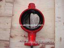 High Performance One Shaft Wafer Butterfly Valve Without Pin GGG50 / CF8 / CF8M