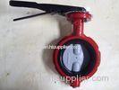 Sanitary Handle Industrial U.S.A Stainless Steel Butterfly Valve with EPDM / NBR Liner