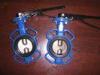 Gear Operated Handle Stainless Steel Butterfly Valves with Universal Flange Wafer