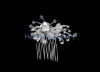 Handmade stylish and clear Crystal Bridal Jewelry hair comb for wedding T00037