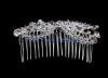 designs and Excellent finishing Crystal Bridal Jewelry hair comb T00054