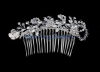 unique fashion design Crystal Bridal Jewelry hair comb T00051
