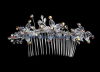 Women's charming and shiny Crystal Bridal Jewelry hair comb T00064 OEM / ODM service offer