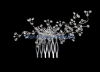 Simple fashion women's succinct and stylish Crystal Bridal Jewelry hair comb T00061