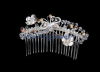 2012 hot selling Crystal Bridal Jewelry shining fashion design hair comb T00055