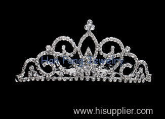 Competitive price Crystal Bridal Jewelry crystal hair comb of tiara look TL8537