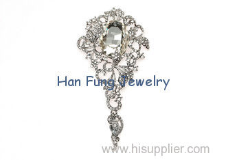 Fashion Women 's Crystal Rhinestone Crystal Bridal Jewelry Wedding Brooches B8805643