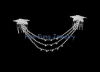Special Designed Shiny Sparkling Crystal BroochesCrystal Bridal Jewelry B800247