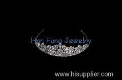 925 Sterling Silver Plating Enchanting Princess Crown Exquisite Craftsmanship Bridal Tiaras And Crowns HF10001