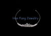 Crystal Tiaras Flower Design Silver Plated Bridal Tiaras And Crowns TL2139A