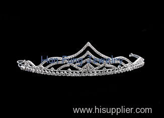 Handmade Crystal Bridal Tiaras And Crowns For Wedding Decoration Z9045-2