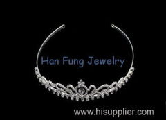 Special Designed Fasion Crystal Bridal Jewelry Princess Tiara Jewelry KM145