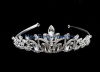 Clear crystal and silver plating Wedding bridal Tiaras And Crowns for Women TR1050-1