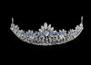 Specia Designed Clear Crystal Handmade Bridal Tiaras And Crowns For Prom Wedding TR3117