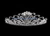 Handmade Crystal Rhinestone Bridal Tiaras And Crowns For Wedding Z9043-1