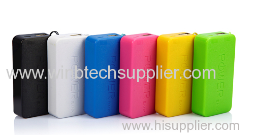 usb power bank 4400 small boudin and charging mini usb super fashion desion power bank