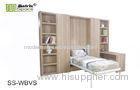 Kids Single MDF Panel Modern Wall Bed , fold up wall mounted beds