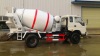 4 cbm concrete mixer truck