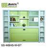 Folding Wall Bed Horizontal Single Murphy Wall Bed For Kids