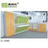 wall murphy bed , panel green space saving fold up wall bed bunk