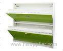 Green Double Decker Folding Wall Bed , Murphy Bunk Bed for Dormitory