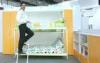 Space Saving child contemporary Bunk Wall Beds for micro dwelling