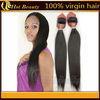 Indian 100 Virgin Human Hair Extensions Straight Natural Black