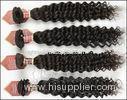 Black Brazilian Remy Deep Wave Human Hair Extensions 5A 12''- 32''