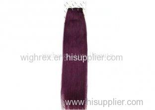 Lady OEM Customized Chinese Win Colored Non Remy Human Hair