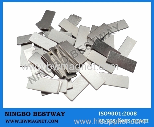 N35 Ni L14mm*W8.5mm*H0.7mm Thickness Block Magnet