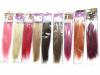 20 Inch Silky Colored Personalized Pre Bonded Hair Extension For Short Hair