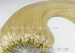 Hot Selling 100 Remy Human Micro Ring Indian Remy Hair Extensions For Women