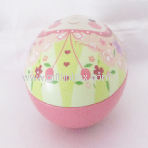 Small Egg Shape Tin