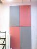 High Density Fiberglass Wall Decoration Panels , Non-combustible 600 * 600 * 15mm