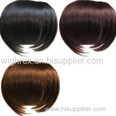 Black and Brown Tangle Free 100% Remy Virgin Hair Fringe Wig