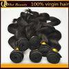 Brazilian Remy Human Silky Hair Extensions Brown and Black Straight