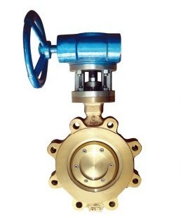 bronze butterfly valve lug flange