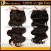 Wholesale price Chinese Human Remy Top Closure Natural Color 130% Hair Density