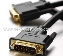 Dualink DVI cable 24+1 Male to DVI 24+1 Male