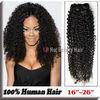 No Tangle Kinky Curly Black Virgin Hair , 5A Virgin Brazilian Hair